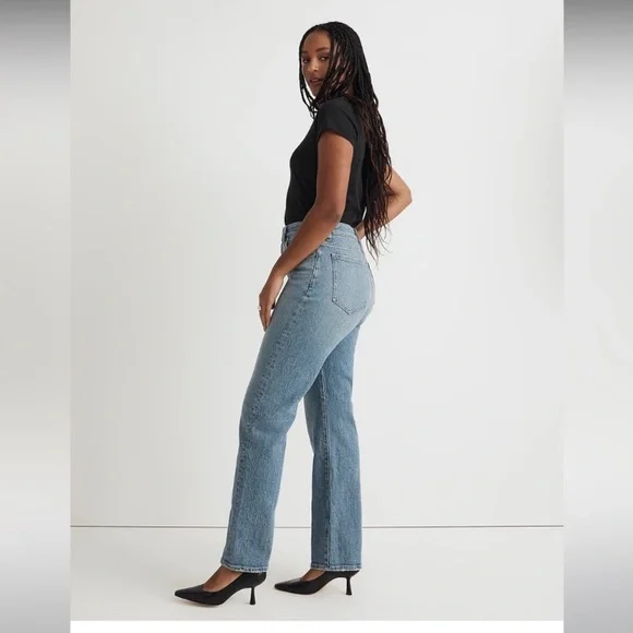 Madewell High-Rise Straight Leg Women’s Jeans - Picture 3 of 7